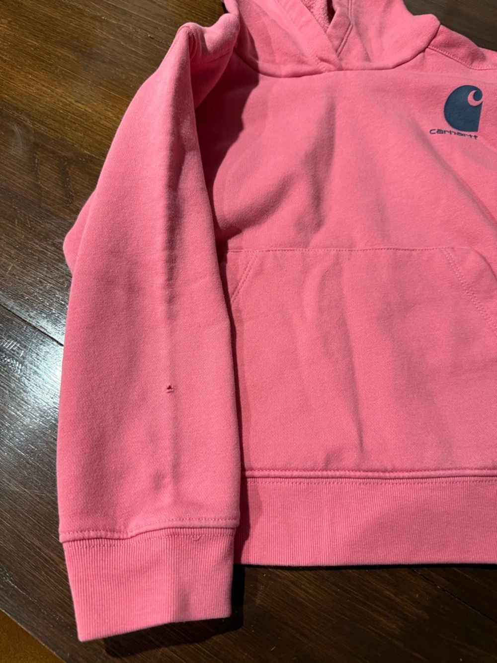 Carhartt Kids Pink Pullover Hoodie - Picture 3 of 5